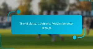 Tiro di piatto: Controllo, Posizionamento, Tecnica